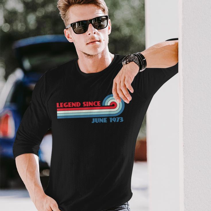 Legendince June 1973 長袖Tシャツ 彼への贈り物