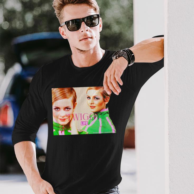 Life Picture Collection _ ツイッギー2 長袖Tシャツ 彼への贈り物