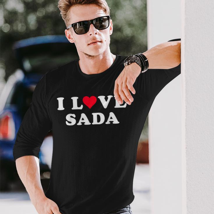 I Loveada マッチング 彼女&彼氏 佐田名 長袖Tシャツ 彼への贈り物