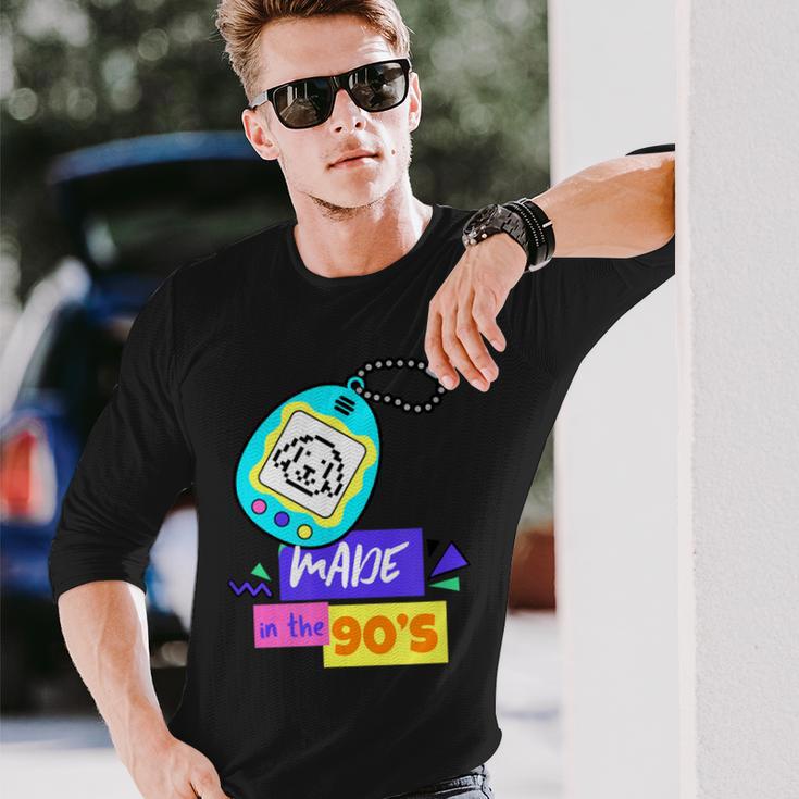 Made In The 90S 懐かしいたまごっちtシャツ 長袖Tシャツ 彼への贈り物
