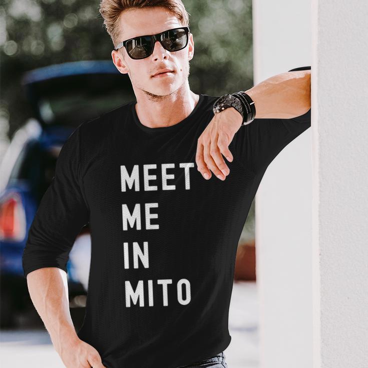 Mito Ibaraki で会いましょう 日本 長袖Tシャツ 彼への贈り物