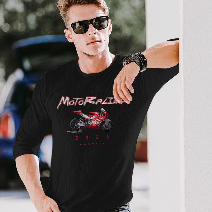 Moto Racing オーストリア スーパーバイク Moto Gp オースティン テキサス 1825 長袖Tシャツ 彼への贈り物