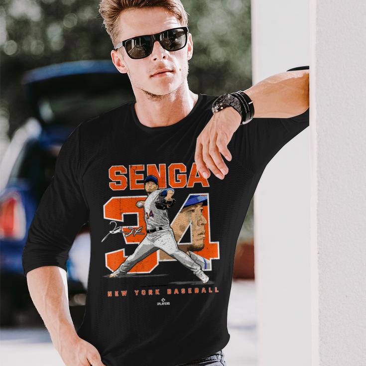 Number And Portrait Kodaienga New York Mlbpa 長袖Tシャツ 彼への贈り物