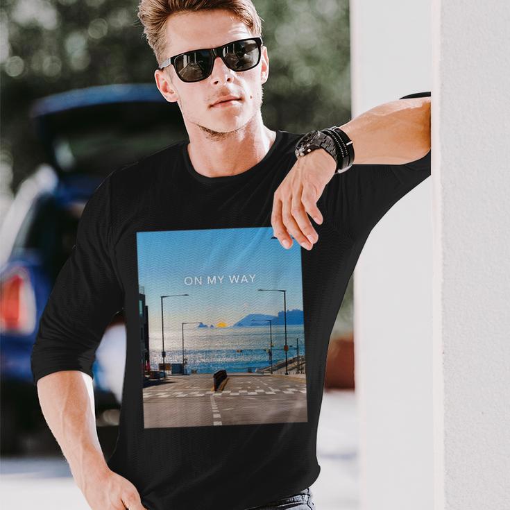 On My Way 長袖Tシャツ 彼への贈り物