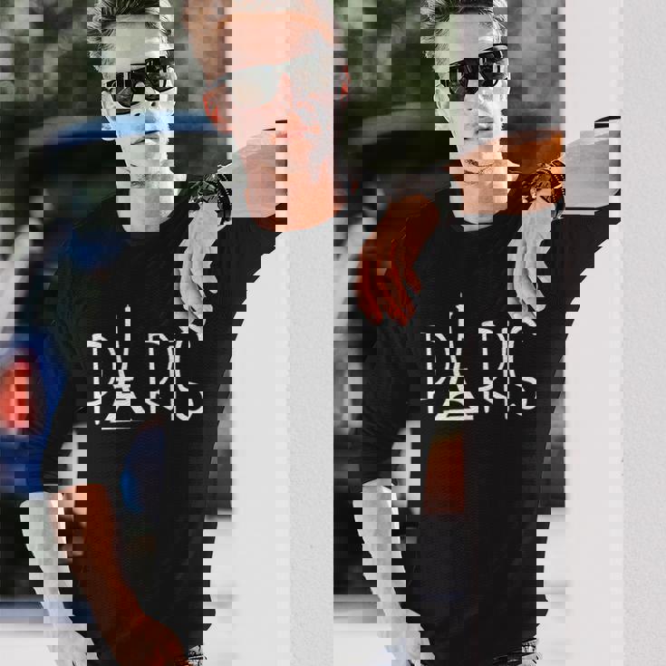 Paris Love France エッフェル塔tシャツ 長袖Tシャツ 彼への贈り物