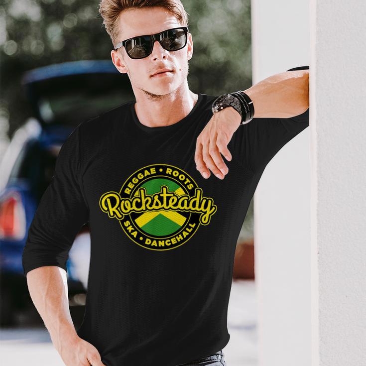 Rocksteadykinhead Reggae Rootska Dancehall Jamaican 長袖Tシャツ 彼への贈り物