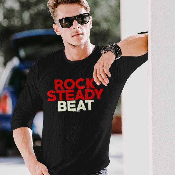 Rockteady Beat Jamaica 1967 ジャマイカ ロックステディ レゲエ スカ Music 長袖Tシャツ 彼への贈り物