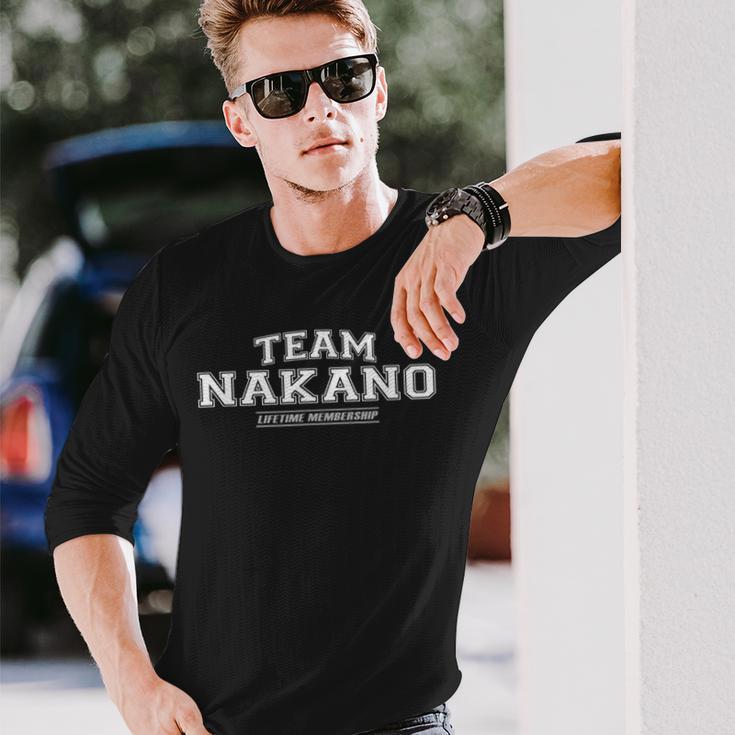 Team Nakano 長袖Tシャツ 彼への贈り物