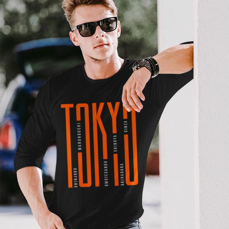 Tokyo Japan Graphic Novelty & Cool s 長袖Tシャツ 彼への贈り物