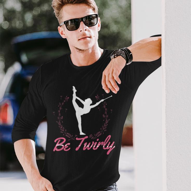 Be Twirly-Twirler バトントワリング 長袖Tシャツ 彼への贈り物