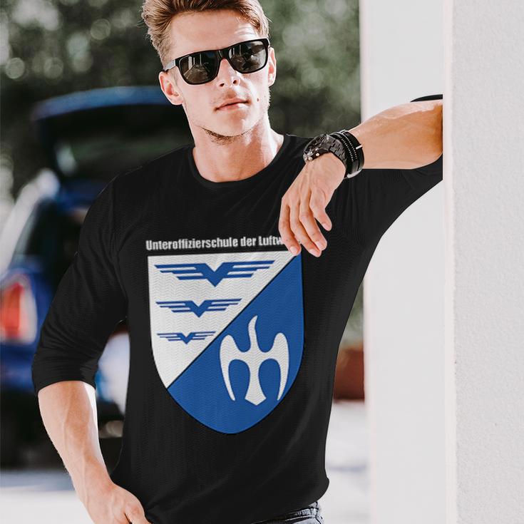 Uslw 空軍コーポレートスクール空軍クレスト 長袖Tシャツ 彼への贈り物