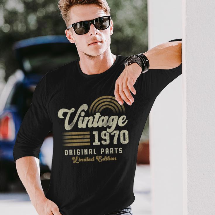 Vintage 1970 オリジナルパーツ 56歳の誕生日 長袖Tシャツ 彼への贈り物