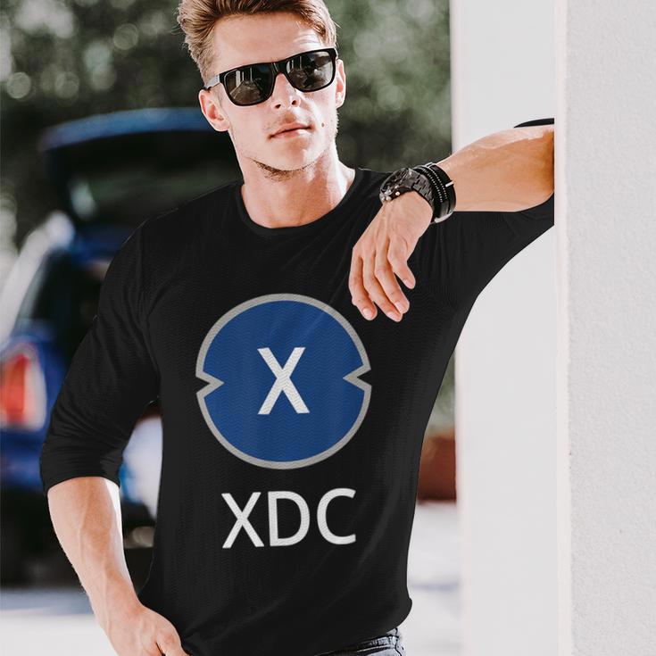 Xinfin 暗号通貨 Xdc暗号コイン 長袖Tシャツ 彼への贈り物