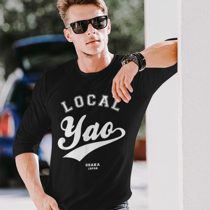 Yao Local 八尾市ローカル 故郷 長袖Tシャツ 彼への贈り物