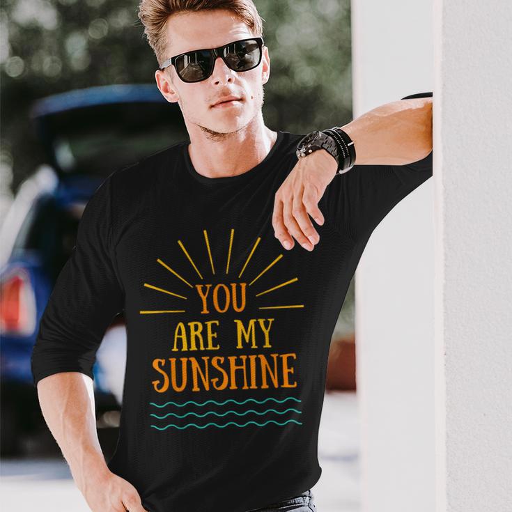 You Are Myunshine Cuteun Hotummer Restro グラフィック 長袖Tシャツ 彼への贈り物