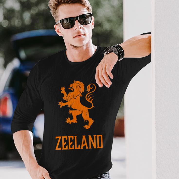 Zeeland オランダ オランダ 長袖Tシャツ 彼への贈り物