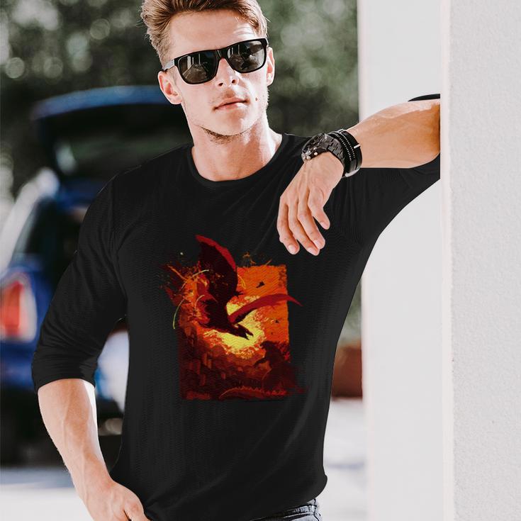 『Godzilla ゴジラ キング・オブ・モンスターズ』1 長袖tシャツ 長袖Tシャツ 彼への贈り物