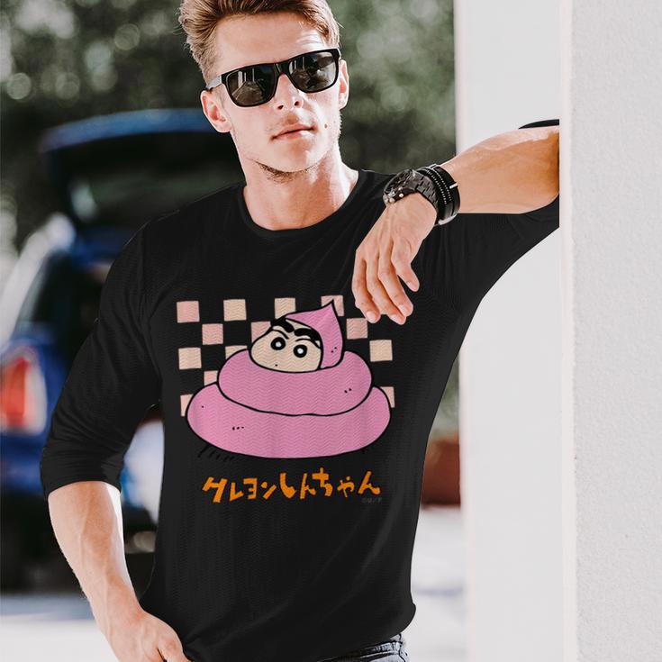 【まんが】クレヨンしんちゃん うんち 長袖Tシャツ 彼への贈り物