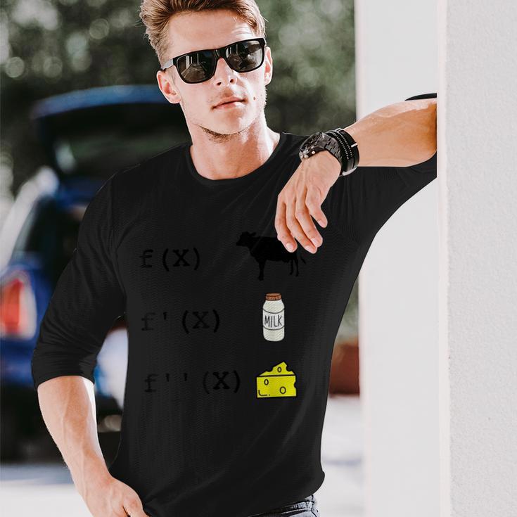 おもしろい 派生分析 数学 数学 先生 生徒 長袖Tシャツ 彼への贈り物
