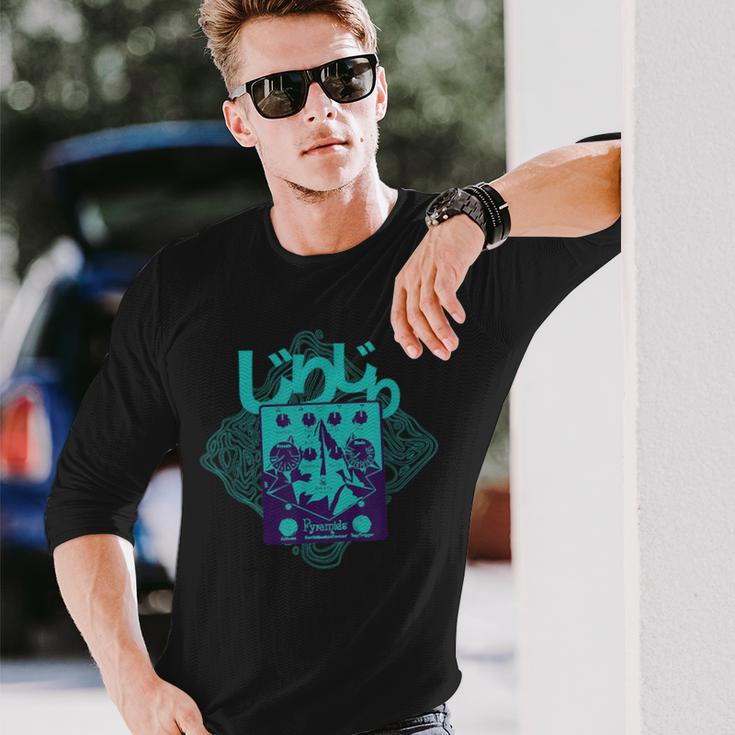 じりじり Pyramids 長袖Tシャツ 彼への贈り物