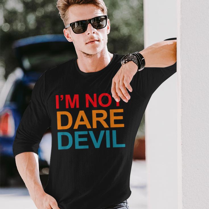 アイム・ノット・デアデビル・アパレル 長袖Tシャツ 彼への贈り物