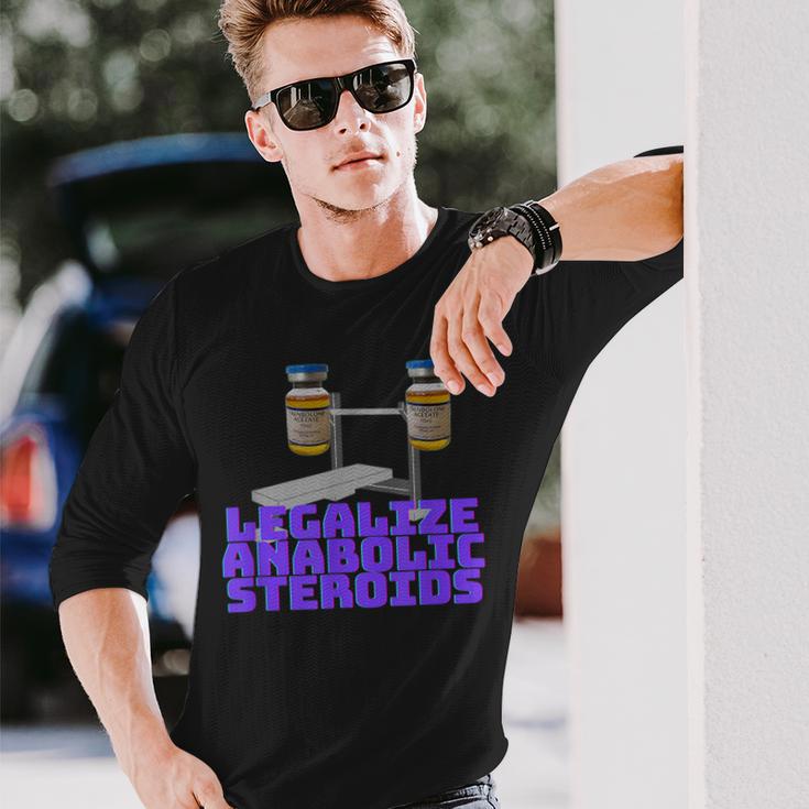 アナボリックステロイドを合法化 長袖Tシャツ 彼への贈り物
