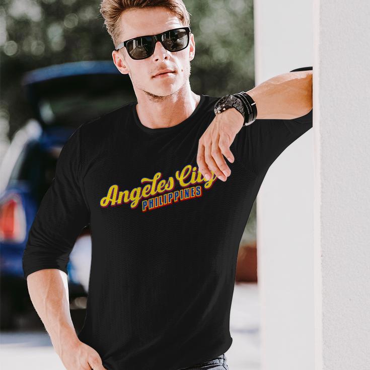 アンヘレスシティフィリピン 長袖tシャツ 長袖Tシャツ 彼への贈り物