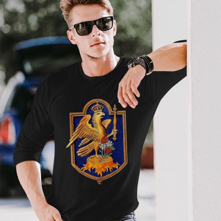 アン・ブーリン ロイヤル・ファルコン バッジ 長袖Tシャツ 彼への贈り物