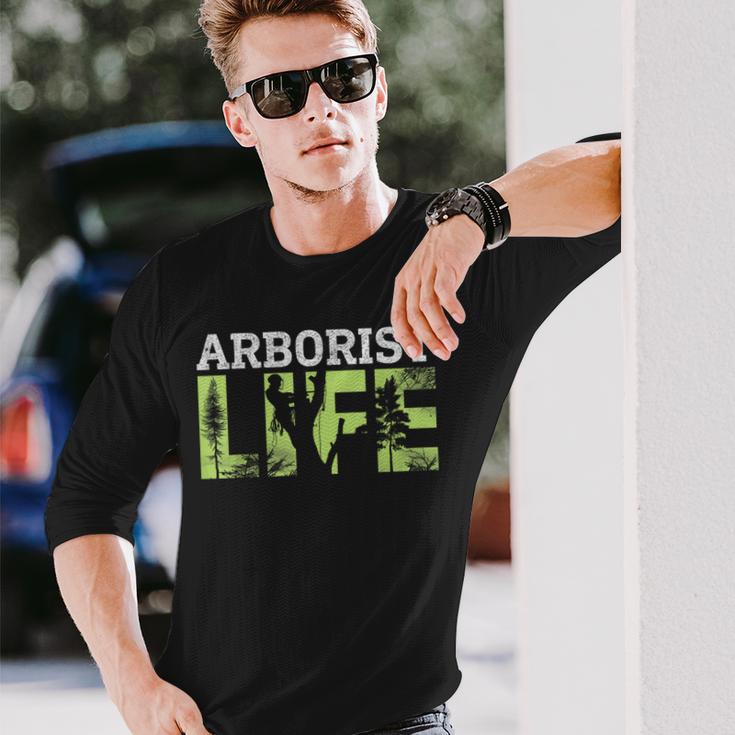 アーボリスト ライフツリー 外科医 長袖Tシャツ 彼への贈り物