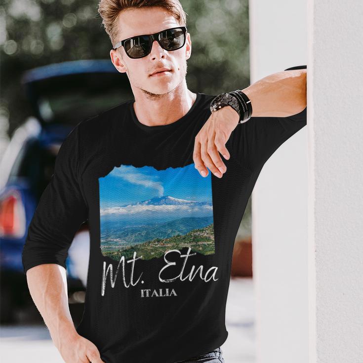 イタリア シチリア島 レモン お土産 シチリア島 長袖Tシャツ 彼への贈り物