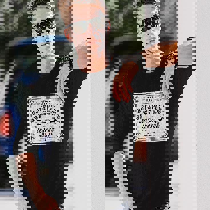 ウイジャボード ハロー超常現象捜査官 ゴシック・ウイジャ・ペイガン 長袖Tシャツ 彼への贈り物