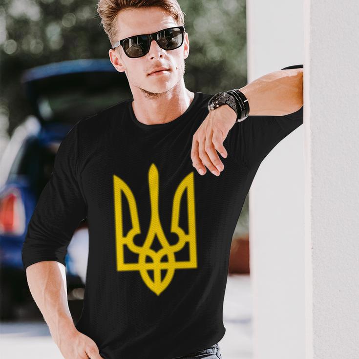ウクライナ大統領 ヴォロディーミル・ゼレンスキー トライデントミリタリー 長袖tシャツ 長袖Tシャツ 彼への贈り物