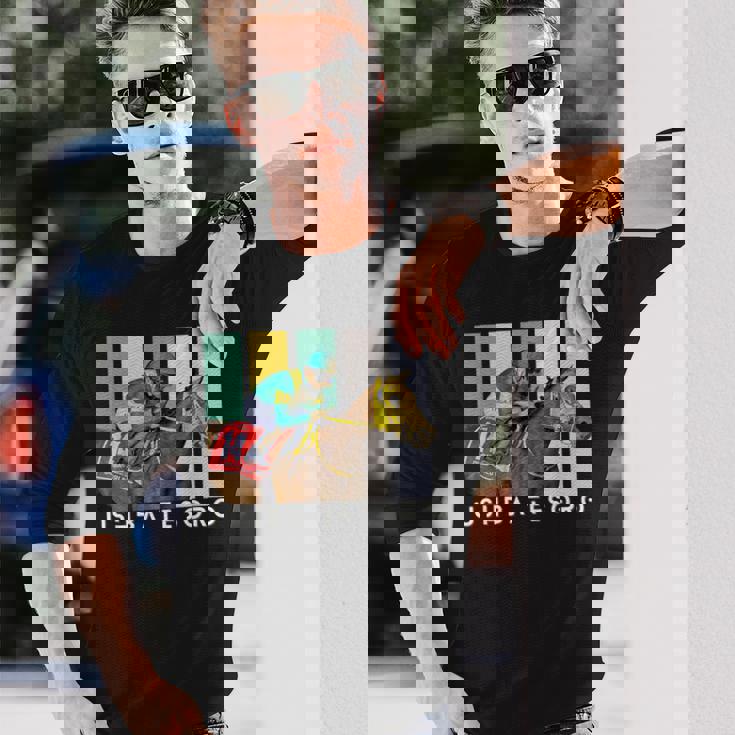 ウシュバテソロ 馬 競馬ファン デルマール サンタアニタ 長袖Tシャツ 彼への贈り物