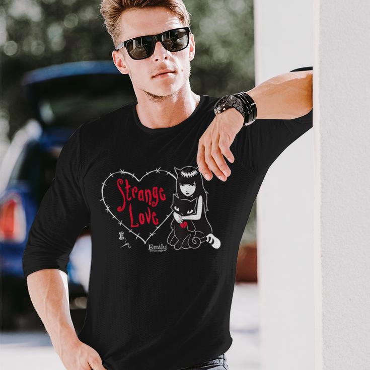 エミリーザストレンジストレンジラブ 長袖Tシャツ 彼への贈り物