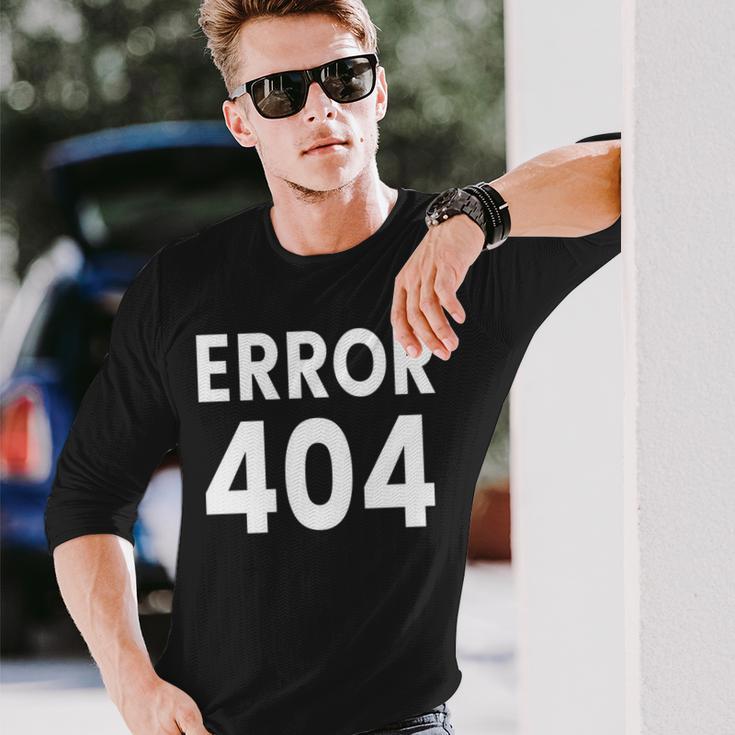 エラー404 長袖tシャツ 長袖Tシャツ 彼への贈り物
