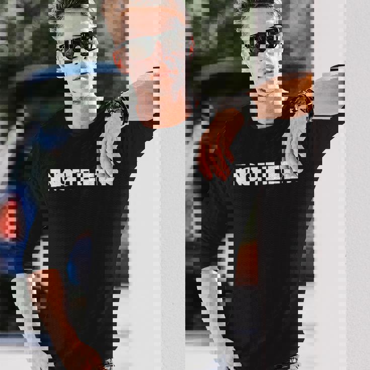 エリートではありません 長袖tシャツ 長袖Tシャツ 彼への贈り物