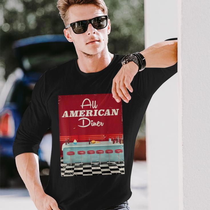 オールアメリカンダイナー 長袖Tシャツ 彼への贈り物
