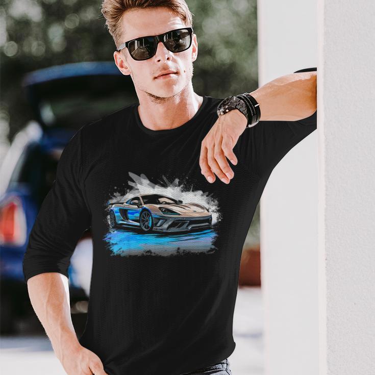 キッズ スポーツカー ボーイズ 長袖Tシャツ 彼への贈り物