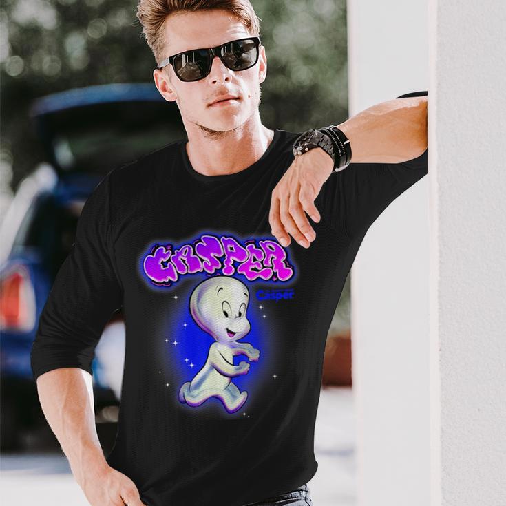 キャスパー・ザ・フレンドリー・ゴースト グラフィティ 長袖Tシャツ 彼への贈り物