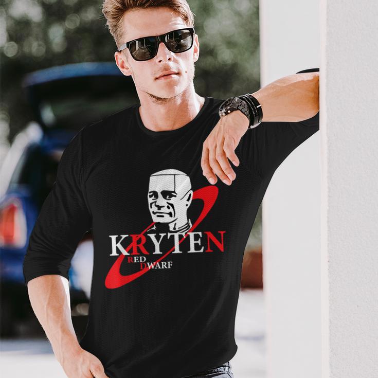 クリテン・レッド・ドワーフ 長袖Tシャツ 彼への贈り物