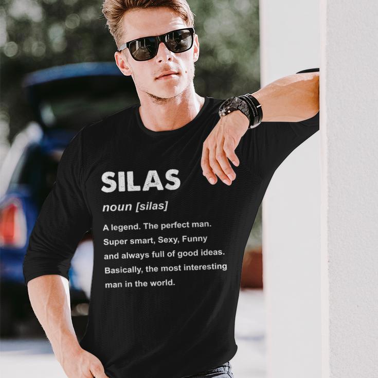 サイラス名 長袖Tシャツ 彼への贈り物