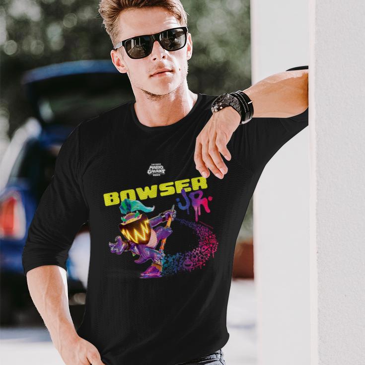 ザ・スーパーマリオギャラクシー・ムービー Wonder Bowser Jr 長袖Tシャツ 彼への贈り物