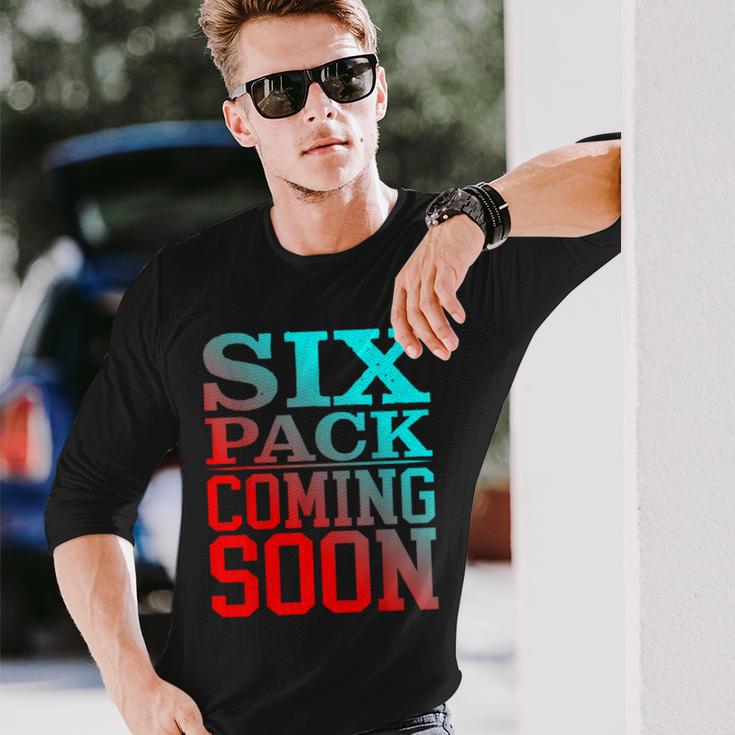 シックス パック 近日発売ix Pack Comingoon _ 長袖Tシャツ 彼への贈り物