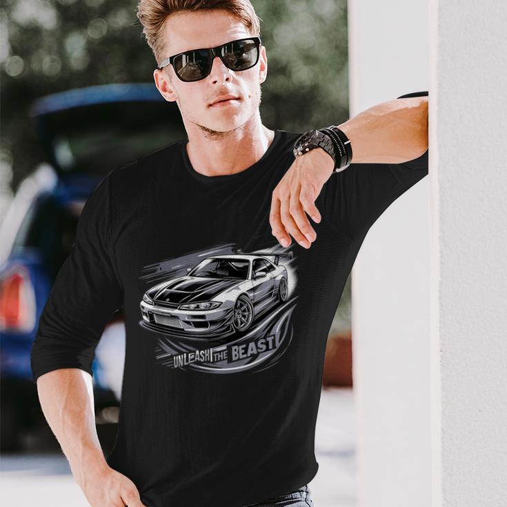 シルビアスピリット Jdm ジャパン ドリフト カルチャー スピードカー ラリー17 長袖Tシャツ 彼への贈り物