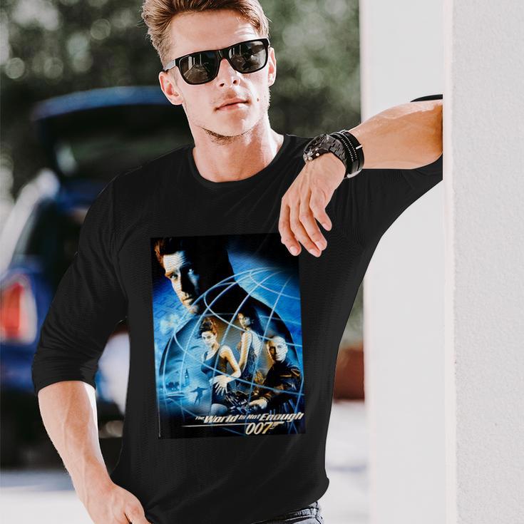 ジェームズ・ボンド 007 The World Is Not Enough 長袖Tシャツ 彼への贈り物