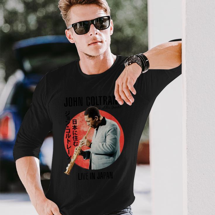 ジョン・コルトレーン ライヴ・イン・ジャパン 長袖Tシャツ 彼への贈り物