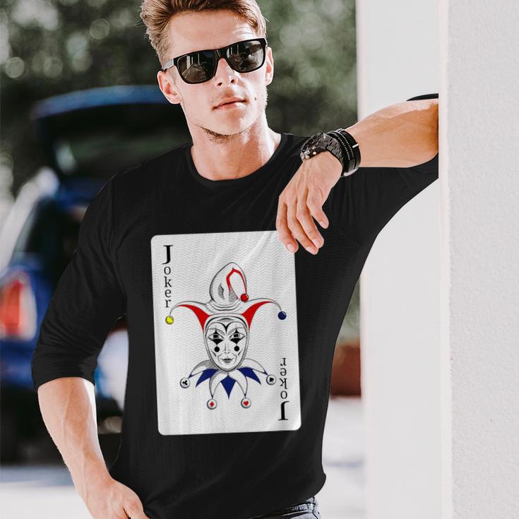 ジョーカーtシャツ トランプ 長袖Tシャツ 彼への贈り物