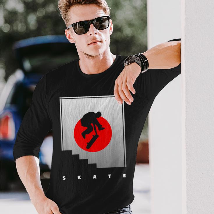 スケートボードアパレル スケートボーダー スケートボード 長袖Tシャツ 彼への贈り物