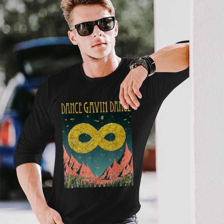 ダンス・ギャビン・ダンス-マザーシップ-ダンス・ギャビン・ダンス・マーチ 長袖Tシャツ 彼への贈り物