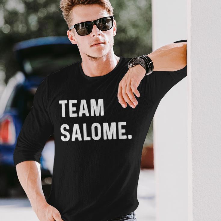 チームサロメ 長袖Tシャツ 彼への贈り物